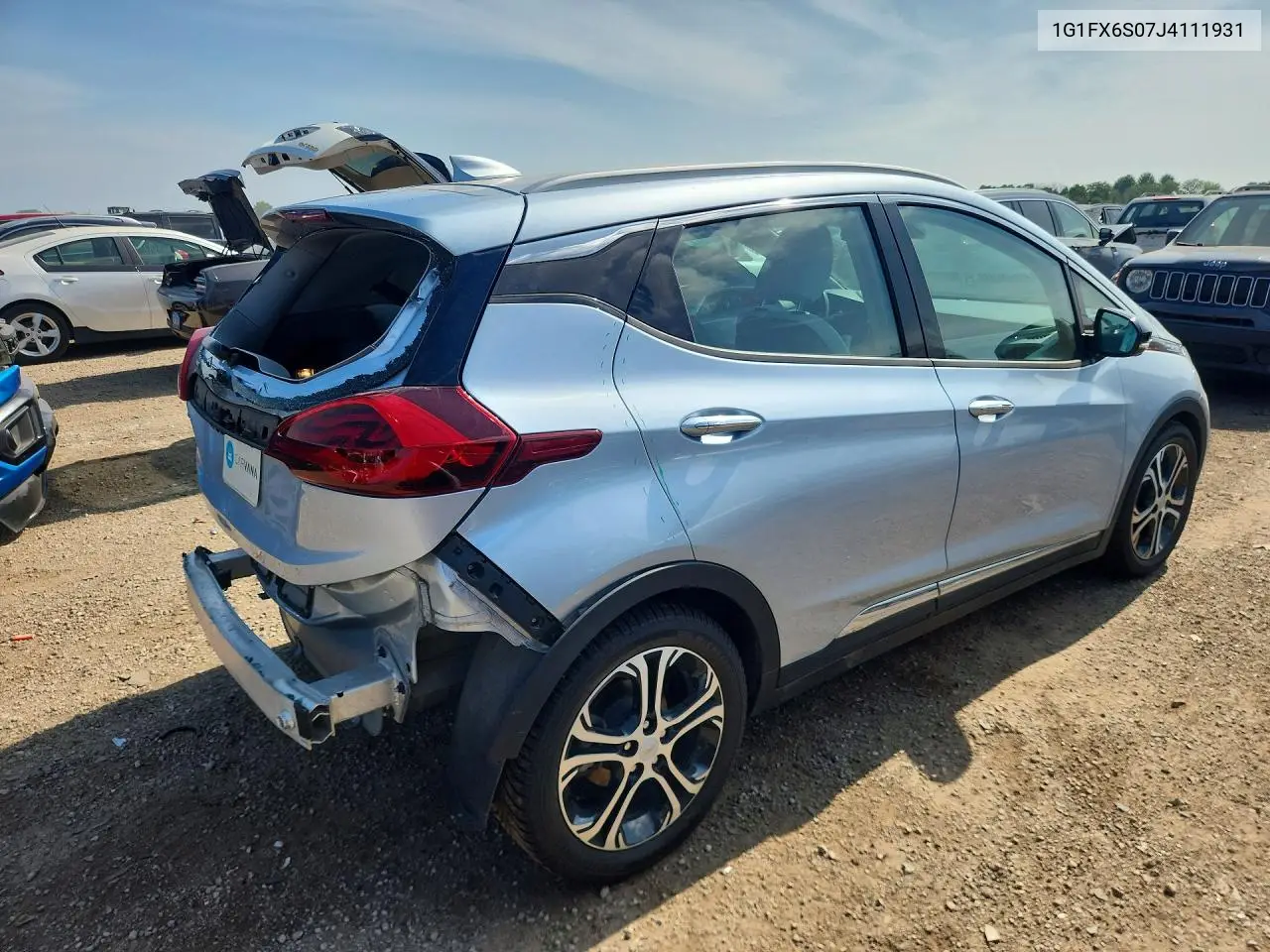 2018 Chevrolet Bolt Ev Premier VIN: 1G1FX6S07J4111931 Lot: 59337336