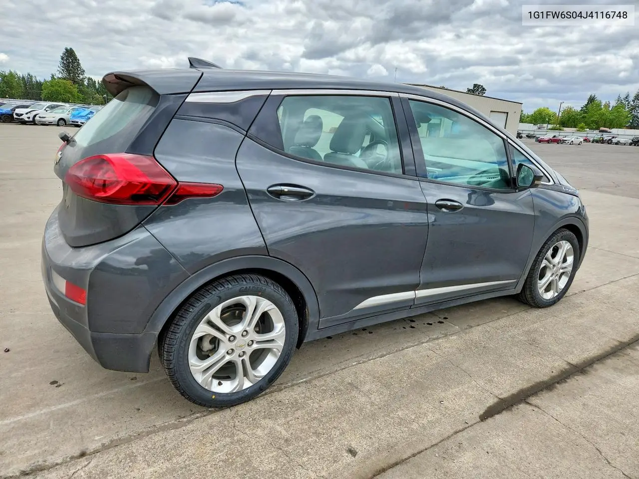 2018 Chevrolet Bolt Ev Lt VIN: 1G1FW6S04J4116748 Lot: 59600716