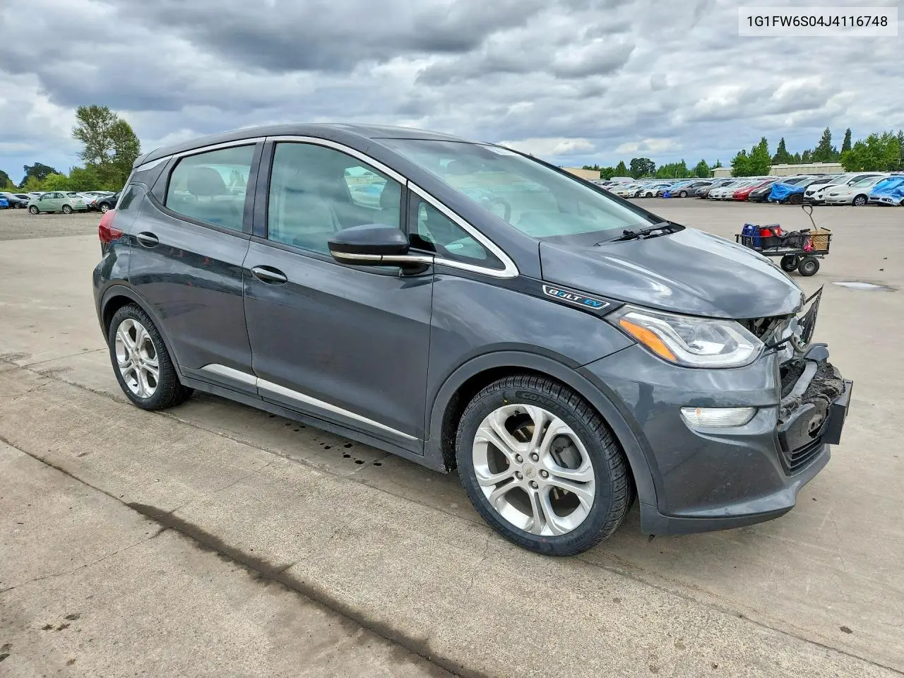2018 Chevrolet Bolt Ev Lt VIN: 1G1FW6S04J4116748 Lot: 59600716