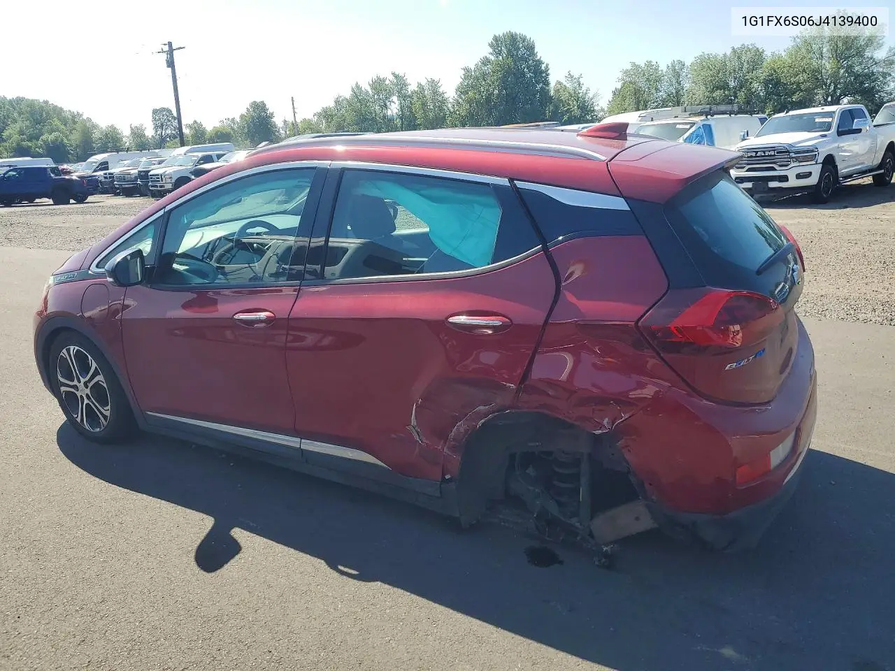2018 Chevrolet Bolt Ev Premier VIN: 1G1FX6S06J4139400 Lot: 60214036