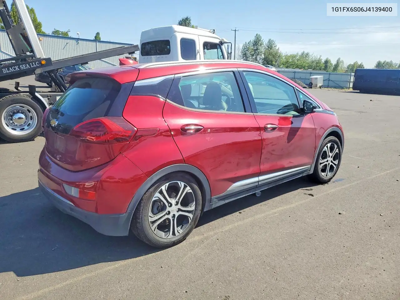 2018 Chevrolet Bolt Ev Premier VIN: 1G1FX6S06J4139400 Lot: 60214036
