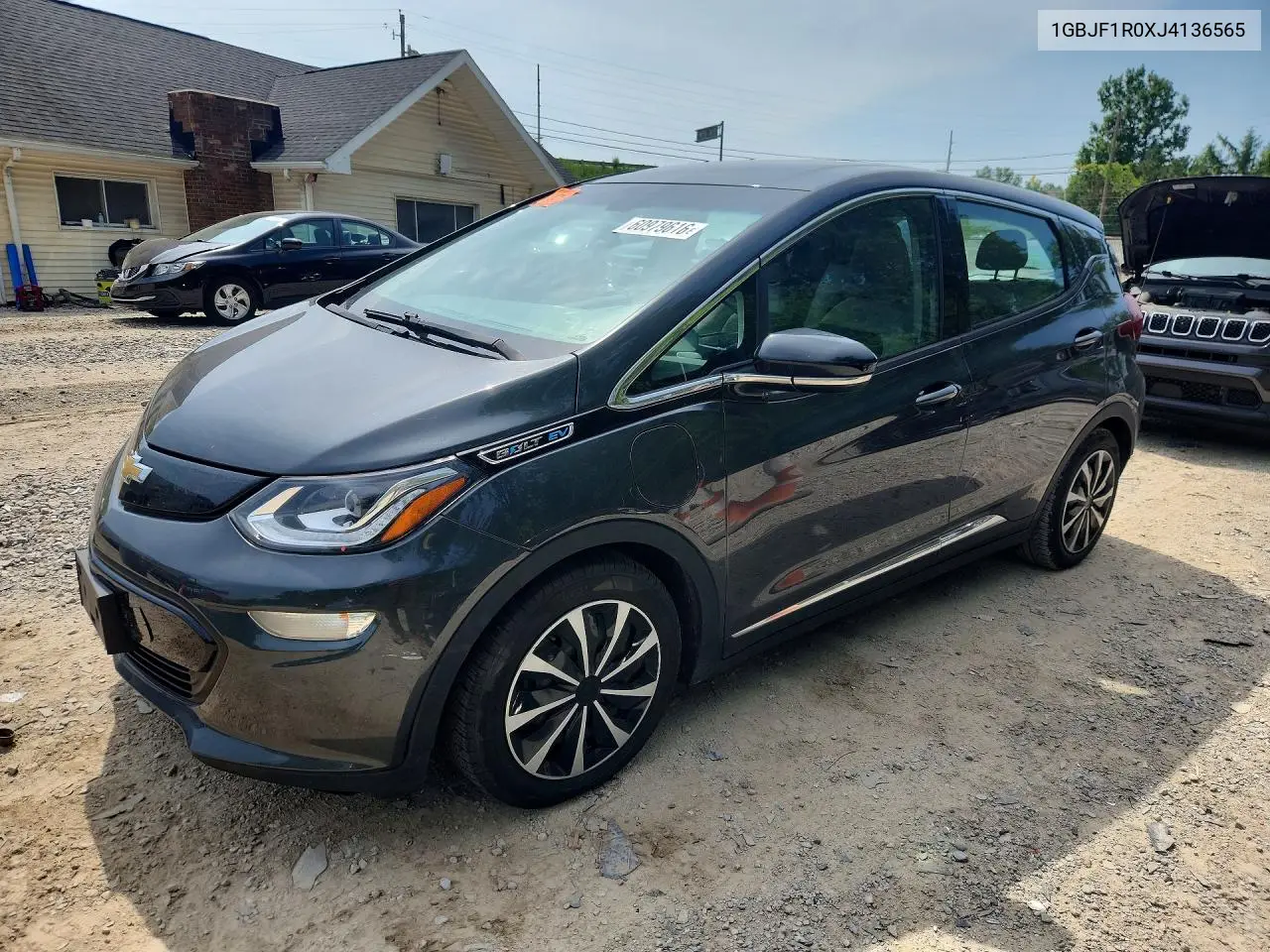 2018 Chevrolet Bolt Ev VIN: 1GBJF1R0XJ4136565 Lot: 60979616