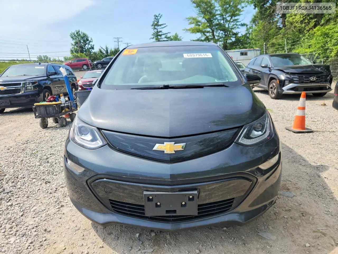 2018 Chevrolet Bolt Ev VIN: 1GBJF1R0XJ4136565 Lot: 60979616