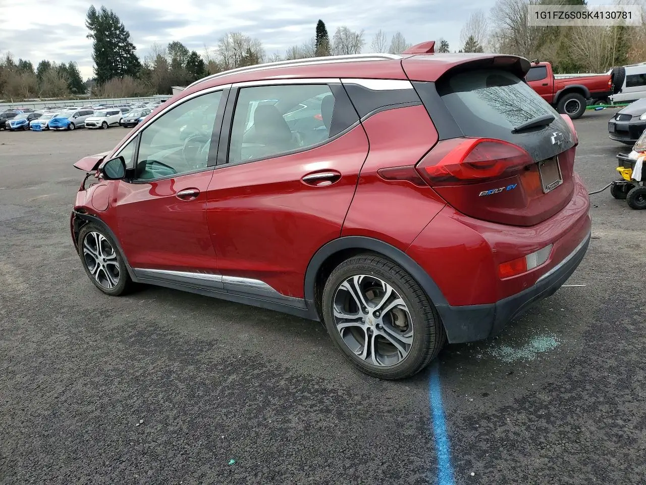2019 Chevrolet Bolt Ev Premier VIN: 1G1FZ6S05K4130781 Lot: 46402096