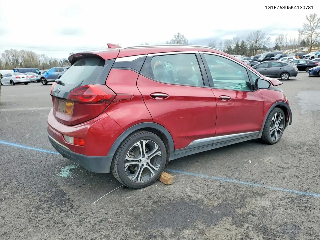 2019 Chevrolet Bolt Ev Premier VIN: 1G1FZ6S05K4130781 Lot: 46402096