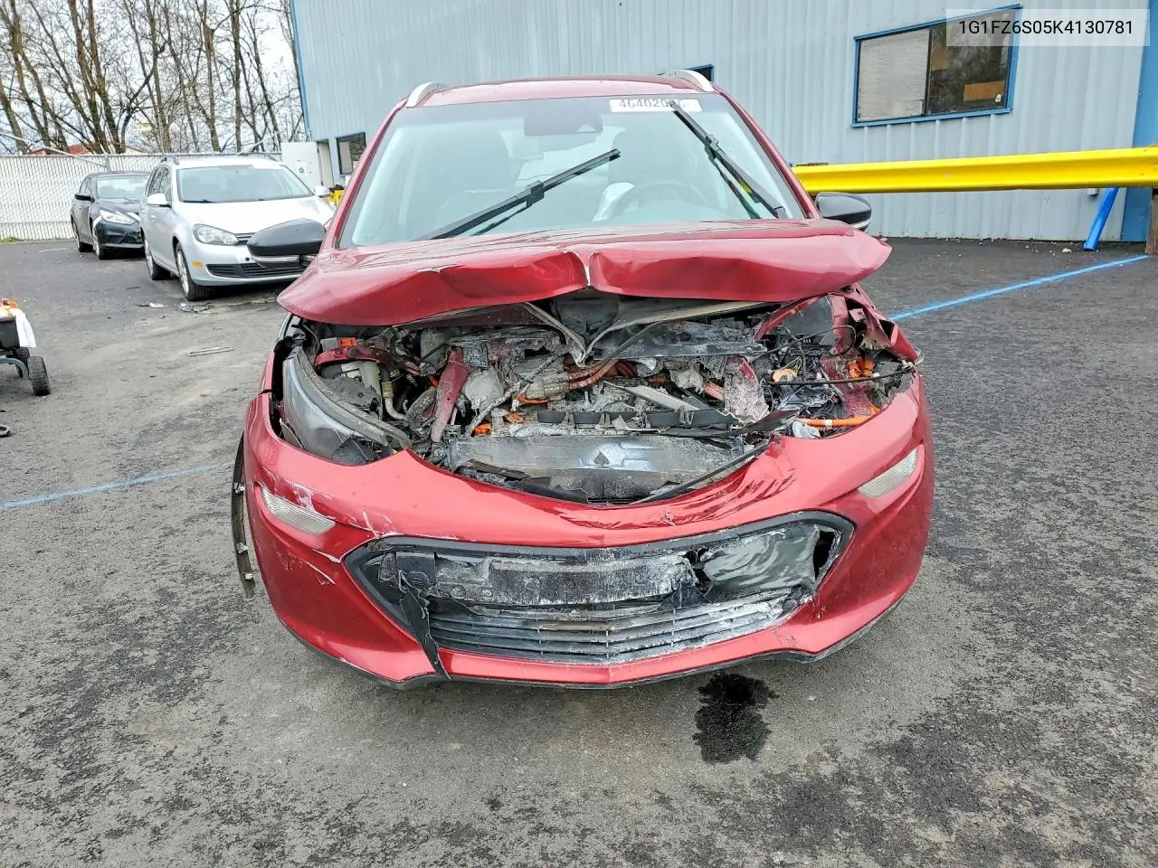 2019 Chevrolet Bolt Ev Premier VIN: 1G1FZ6S05K4130781 Lot: 46402096