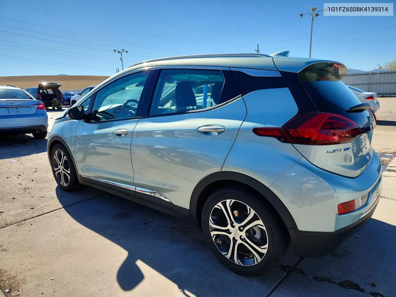 2019 Chevrolet Bolt Ev Premier VIN: 1G1FZ6S08K4139314 Lot: 46880236