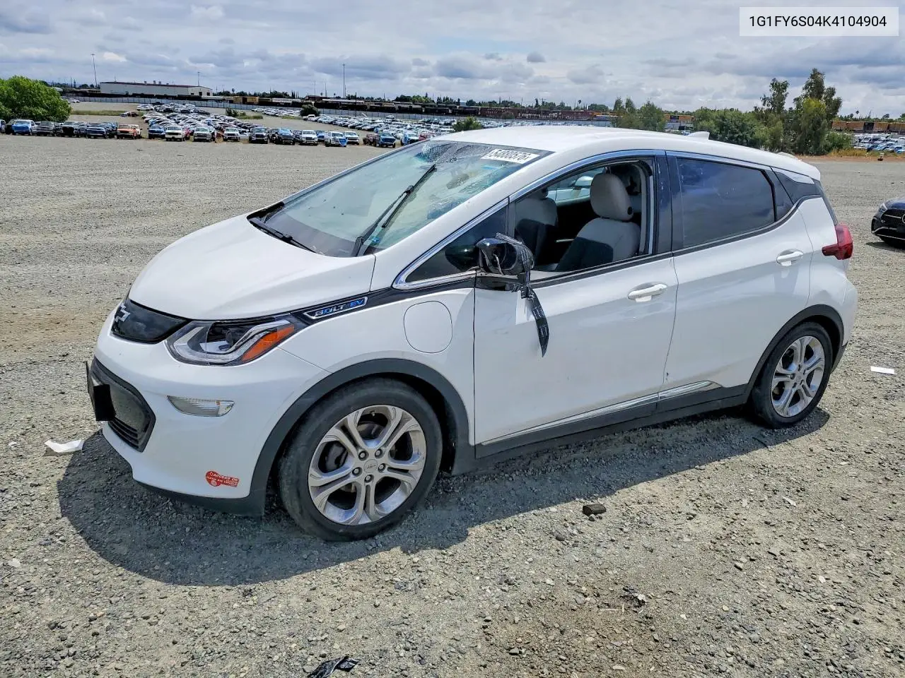 2019 Chevrolet Bolt Ev Lt VIN: 1G1FY6S04K4104904 Lot: 54880576