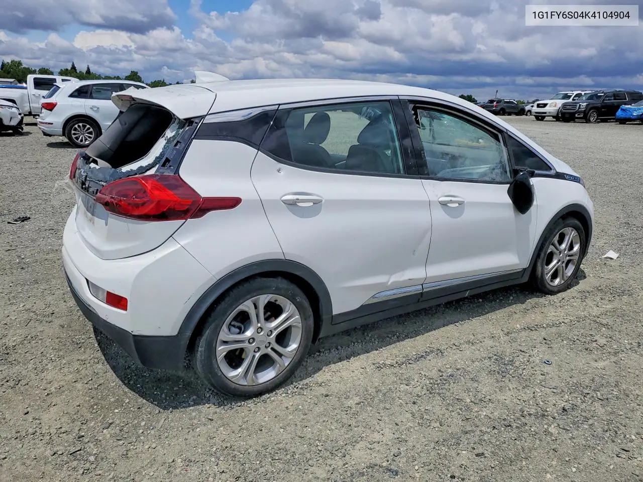 2019 Chevrolet Bolt Ev Lt VIN: 1G1FY6S04K4104904 Lot: 54880576