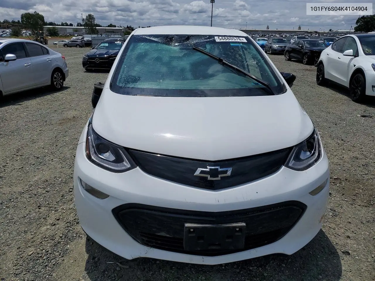 2019 Chevrolet Bolt Ev Lt VIN: 1G1FY6S04K4104904 Lot: 54880576