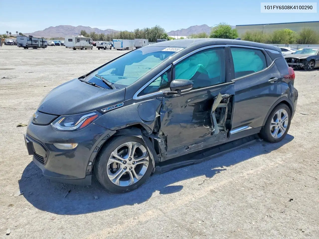 2019 Chevrolet Bolt Ev Lt VIN: 1G1FY6S08K4100290 Lot: 55703556