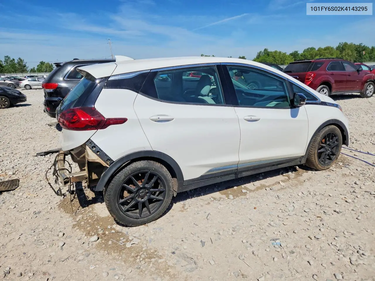 2019 Chevrolet Bolt Ev Lt VIN: 1G1FY6S02K4143295 Lot: 55885266