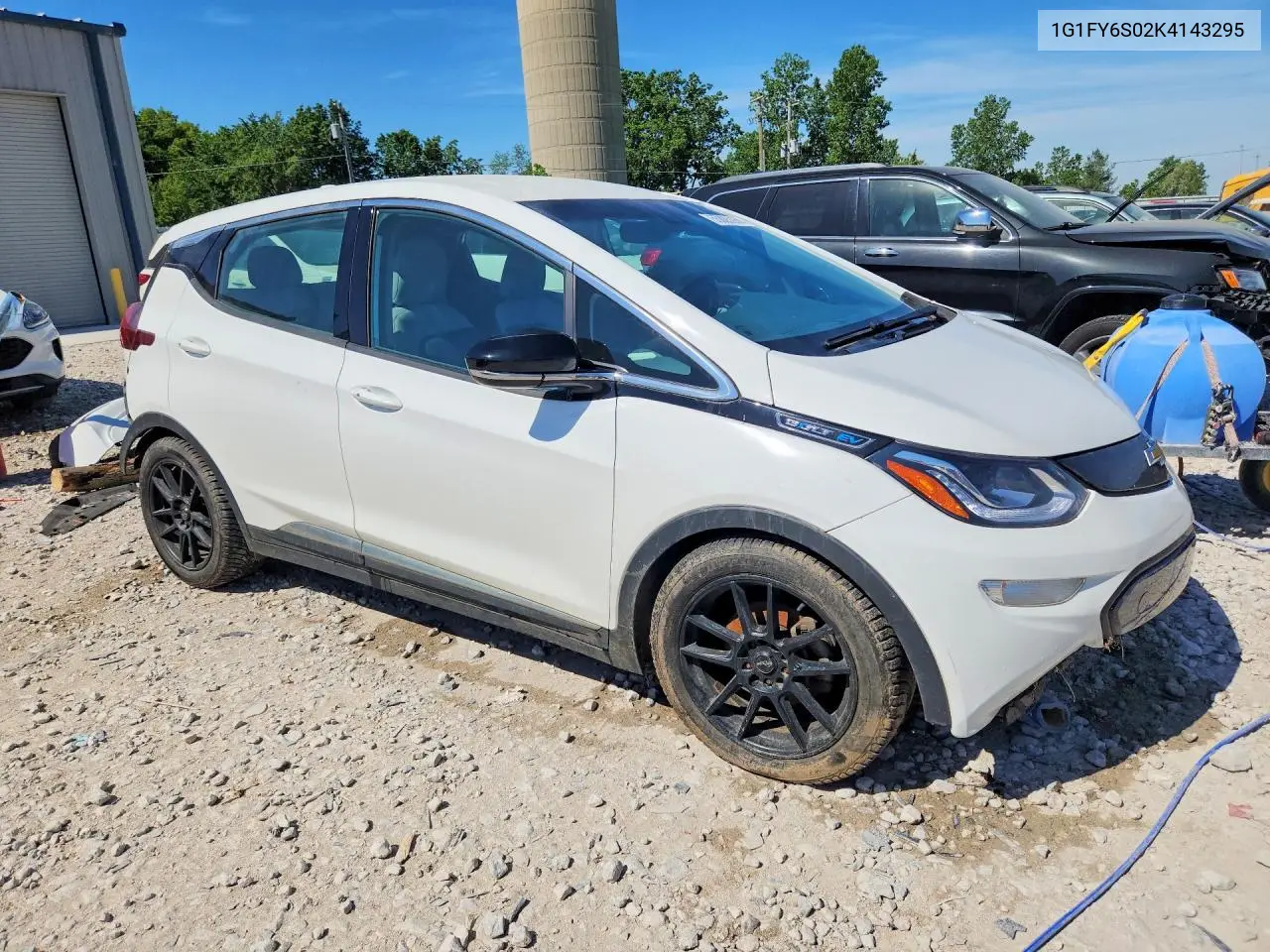 2019 Chevrolet Bolt Ev Lt VIN: 1G1FY6S02K4143295 Lot: 55885266