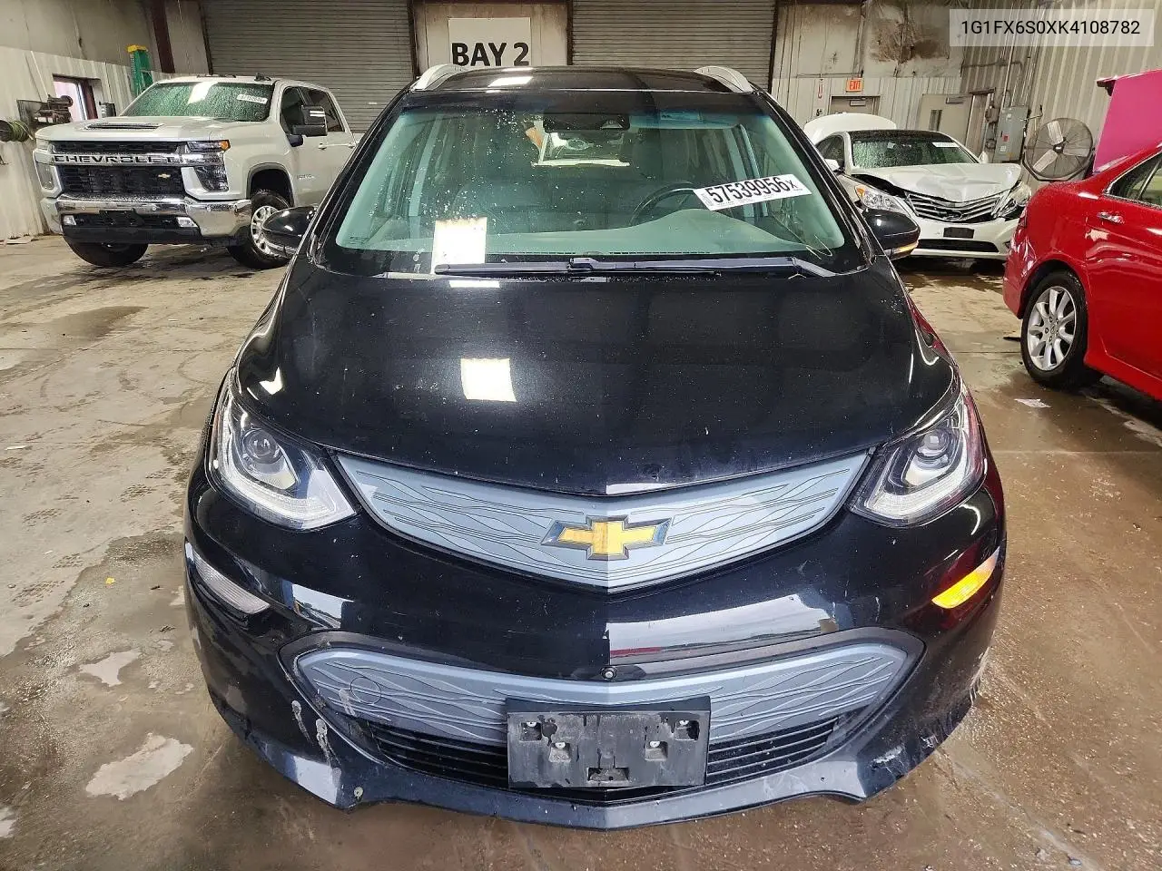 2019 Chevrolet Bolt Ev Premier VIN: 1G1FX6S0XK4108782 Lot: 57539956
