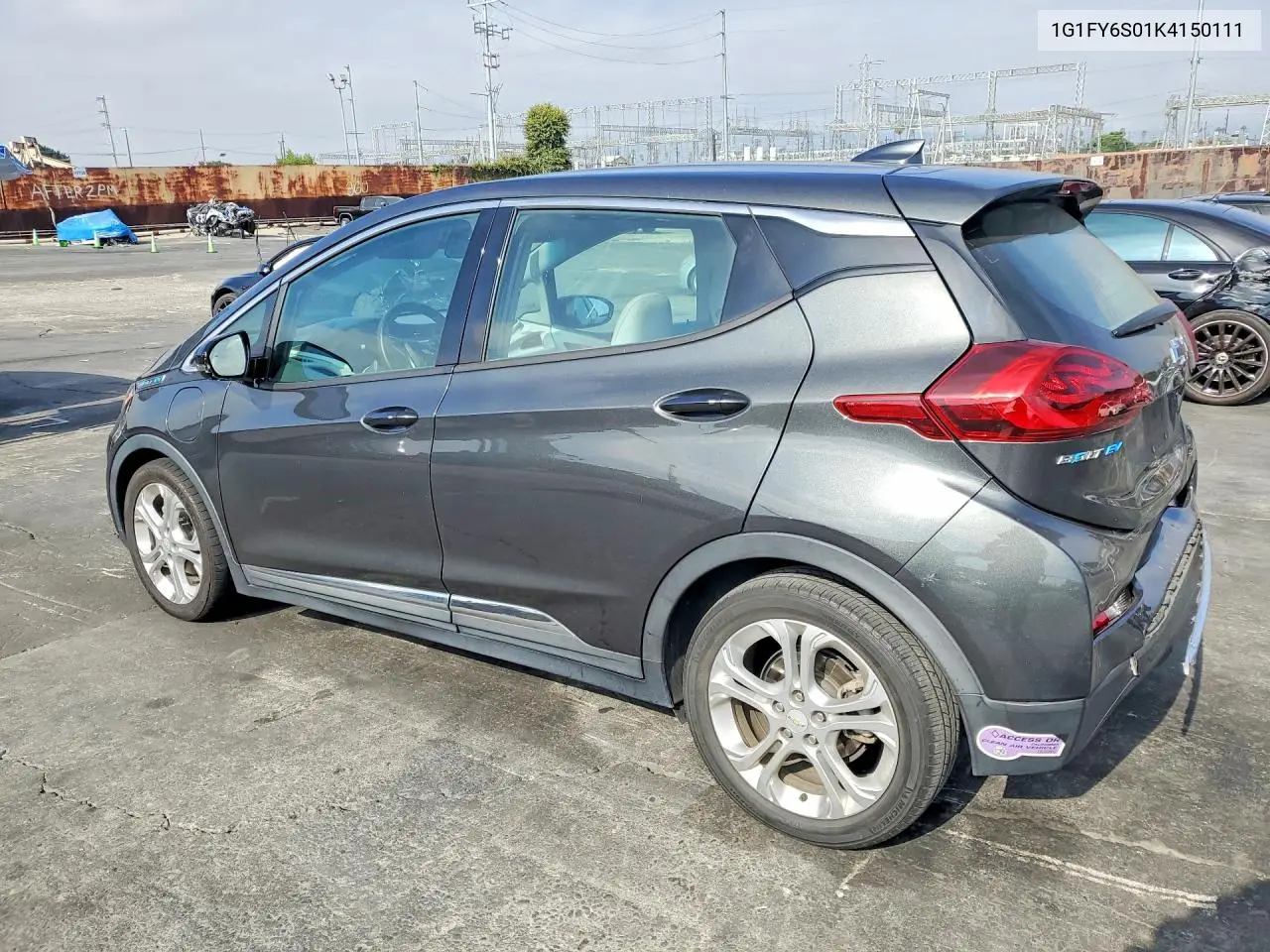 2019 Chevrolet Bolt Ev Lt VIN: 1G1FY6S01K4150111 Lot: 57726676