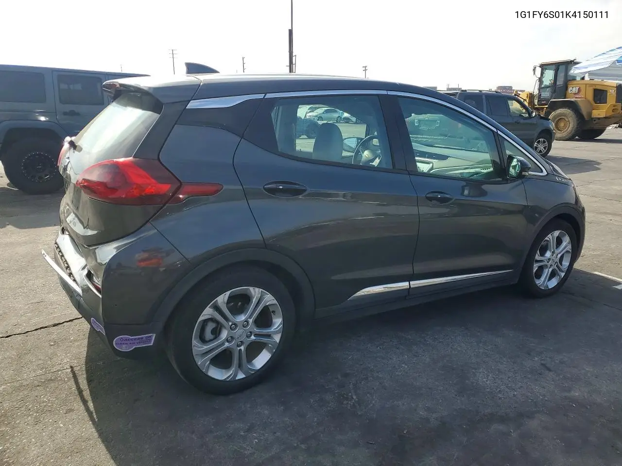 2019 Chevrolet Bolt Ev Lt VIN: 1G1FY6S01K4150111 Lot: 57726676