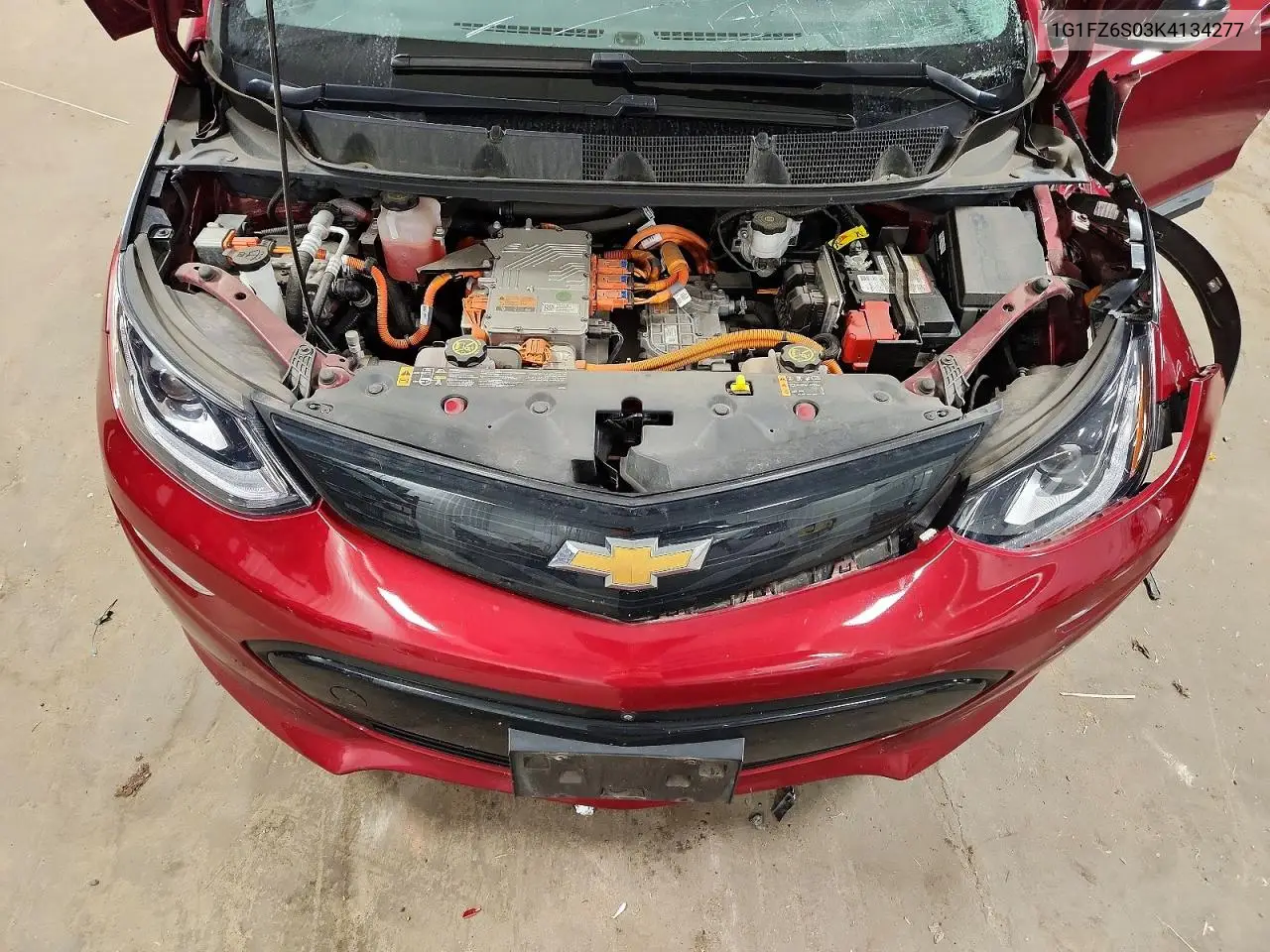 2019 Chevrolet Bolt Ev Premier VIN: 1G1FZ6S03K4134277 Lot: 57758296