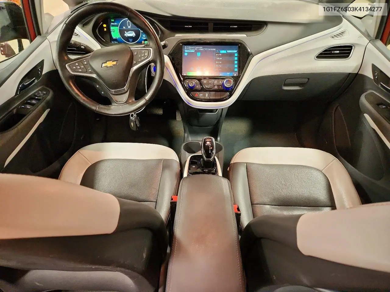 2019 Chevrolet Bolt Ev Premier VIN: 1G1FZ6S03K4134277 Lot: 57758296
