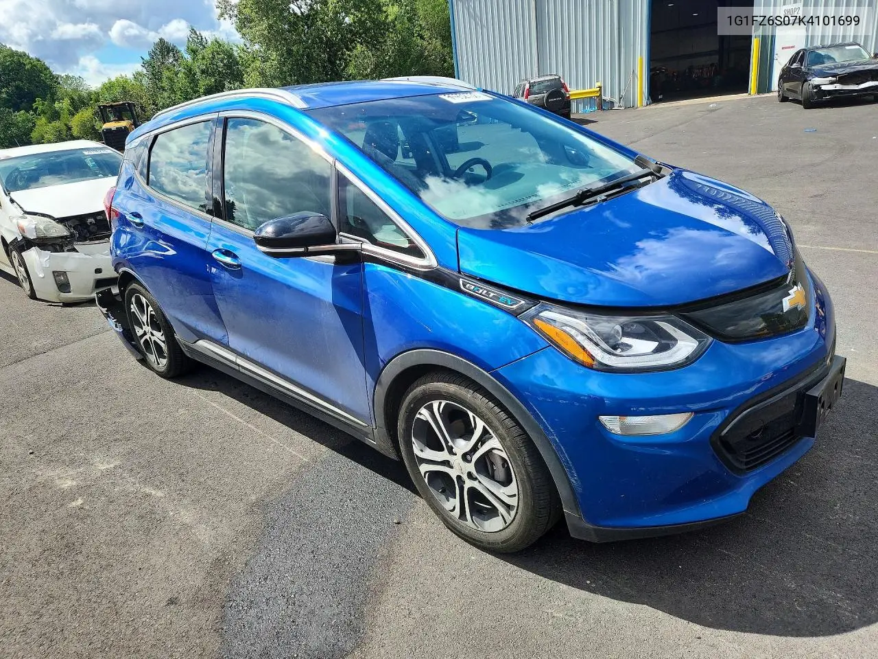 2019 Chevrolet Bolt Ev Premier VIN: 1G1FZ6S07K4101699 Lot: 58952736