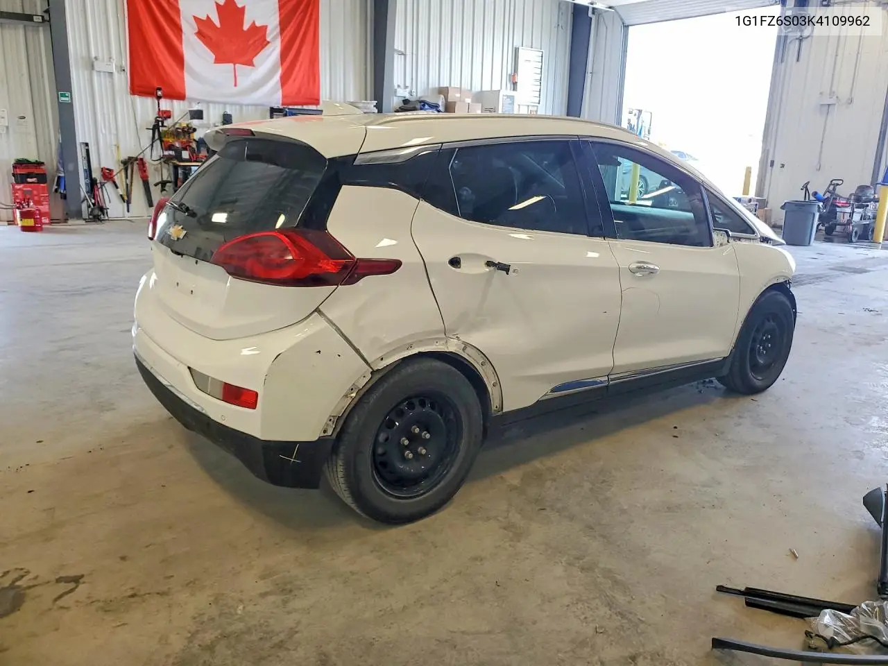 2019 Chevrolet Bolt Ev Premier VIN: 1G1FZ6S03K4109962 Lot: 59237156