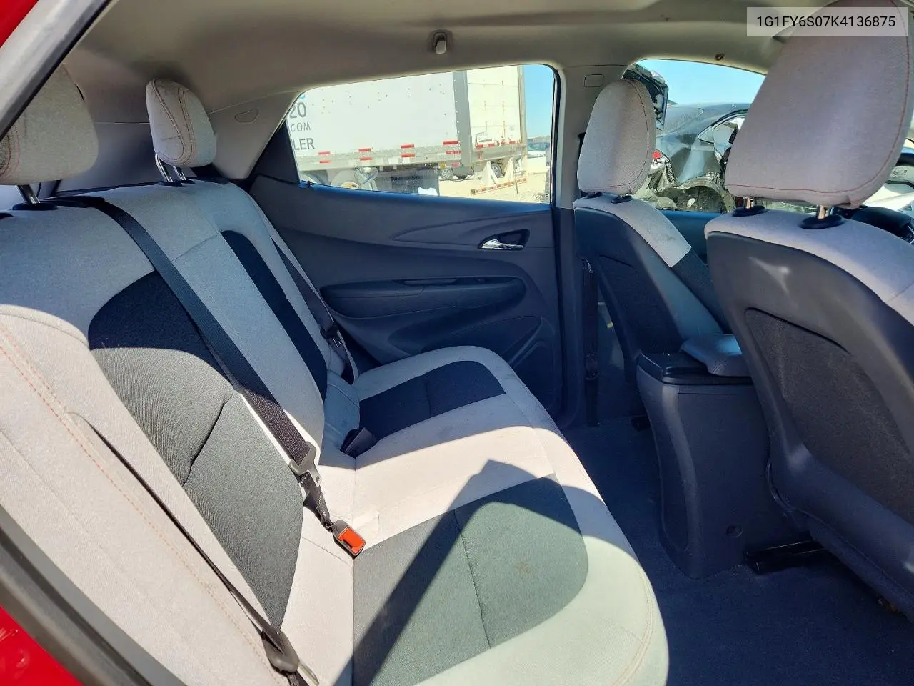 2019 Chevrolet Bolt Ev Lt VIN: 1G1FY6S07K4136875 Lot: 59899896