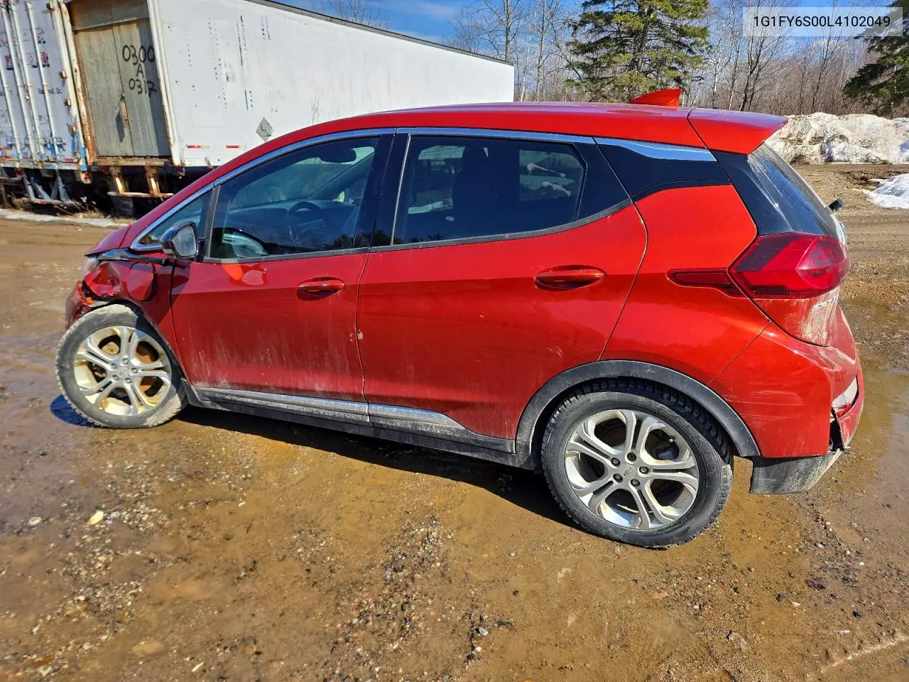 2020 Chevrolet Bolt Ev VIN: 1G1FY6S00L4102049 Lot: 50131806