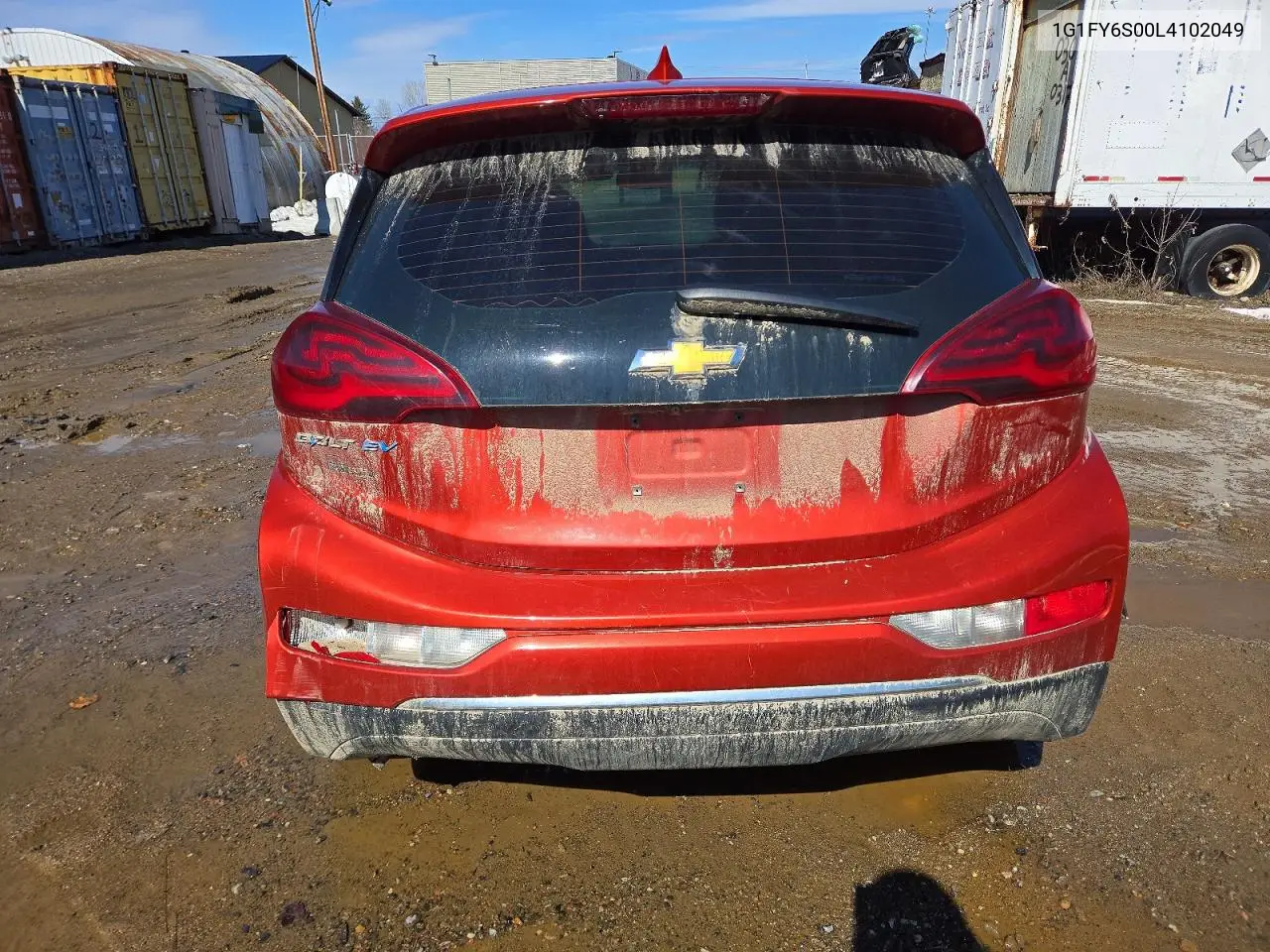 2020 Chevrolet Bolt Ev VIN: 1G1FY6S00L4102049 Lot: 50131806