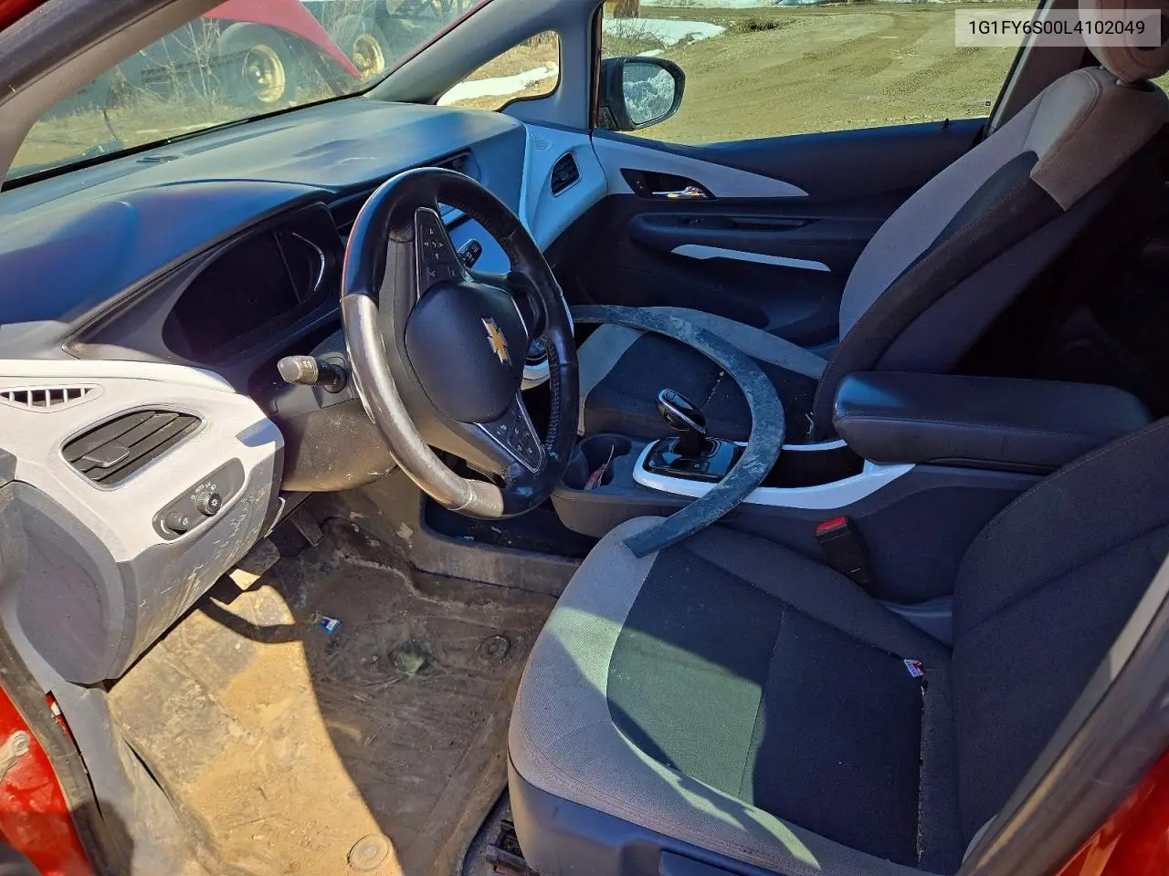 2020 Chevrolet Bolt Ev VIN: 1G1FY6S00L4102049 Lot: 50131806