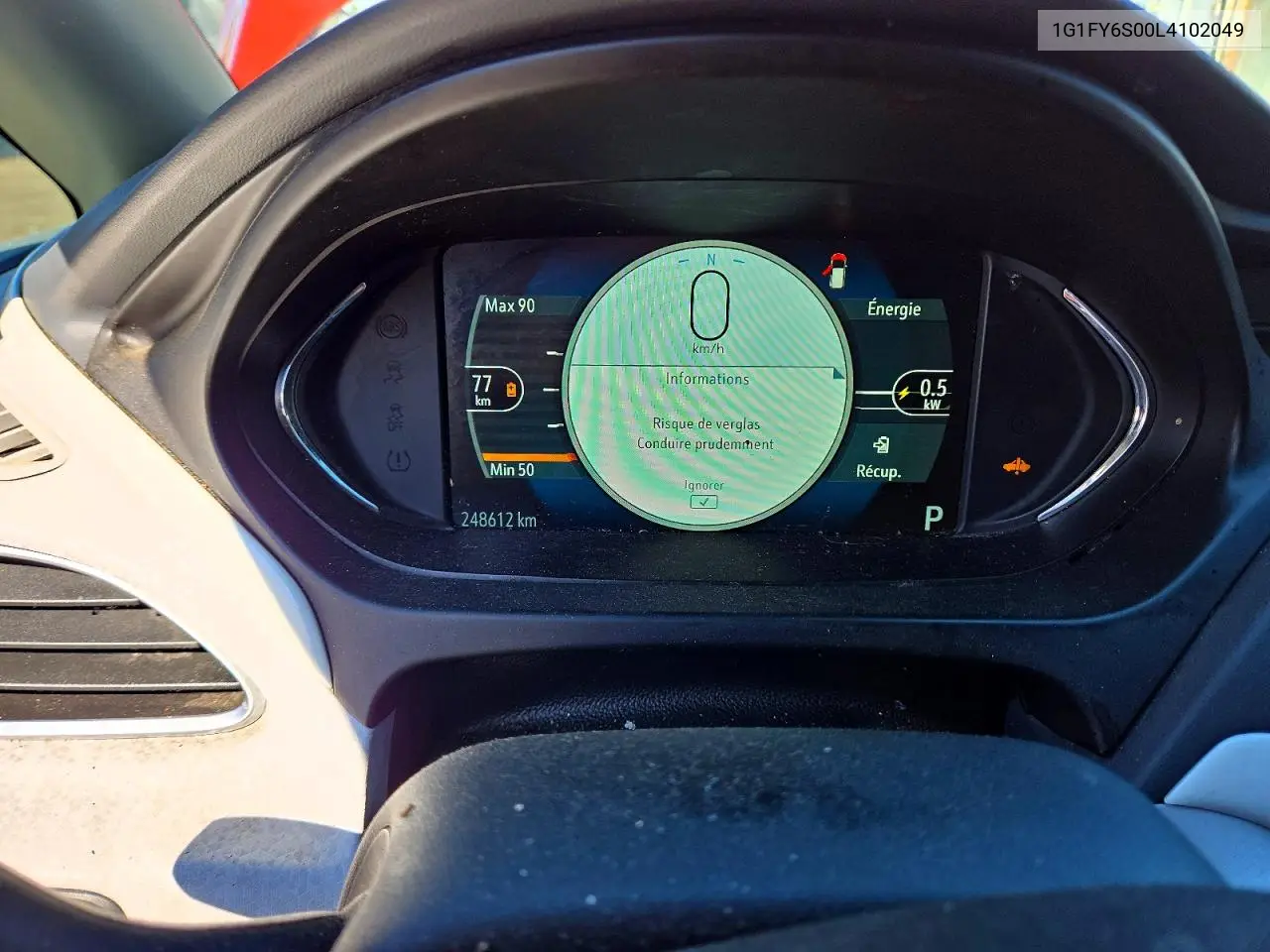 2020 Chevrolet Bolt Ev VIN: 1G1FY6S00L4102049 Lot: 50131806