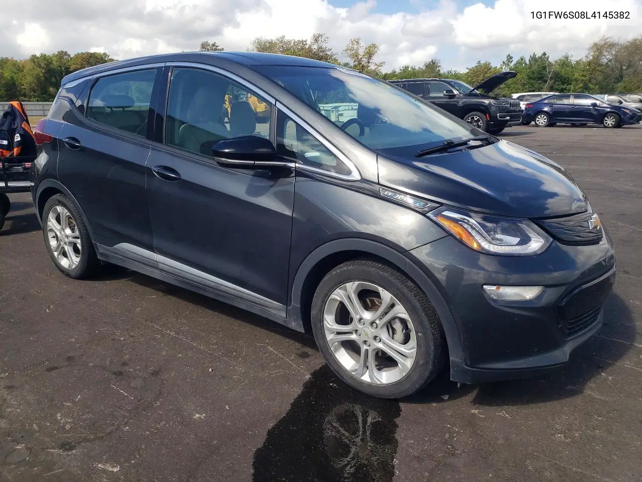 2020 Chevrolet Bolt Ev Lt VIN: 1G1FW6S08L4145382 Lot: 51409866