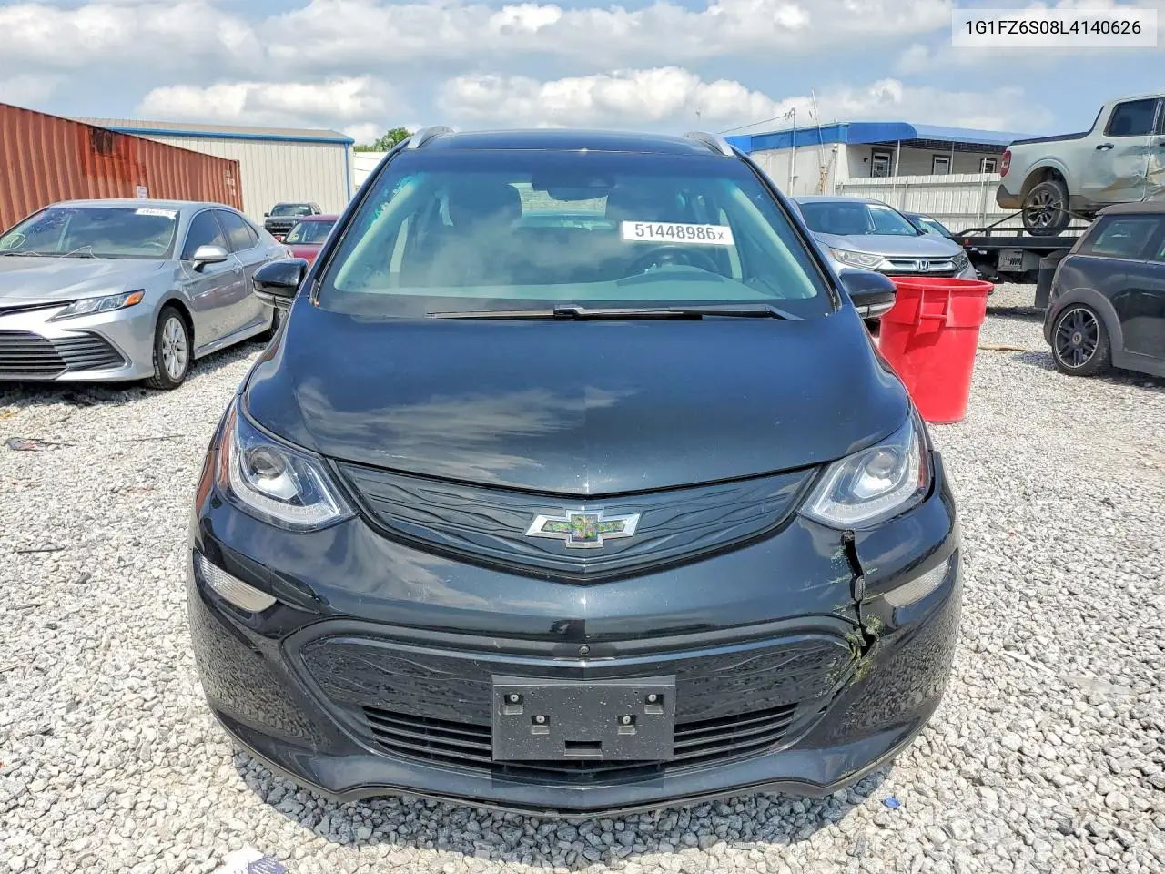2020 Chevrolet Bolt Ev Premier VIN: 1G1FZ6S08L4140626 Lot: 51448986