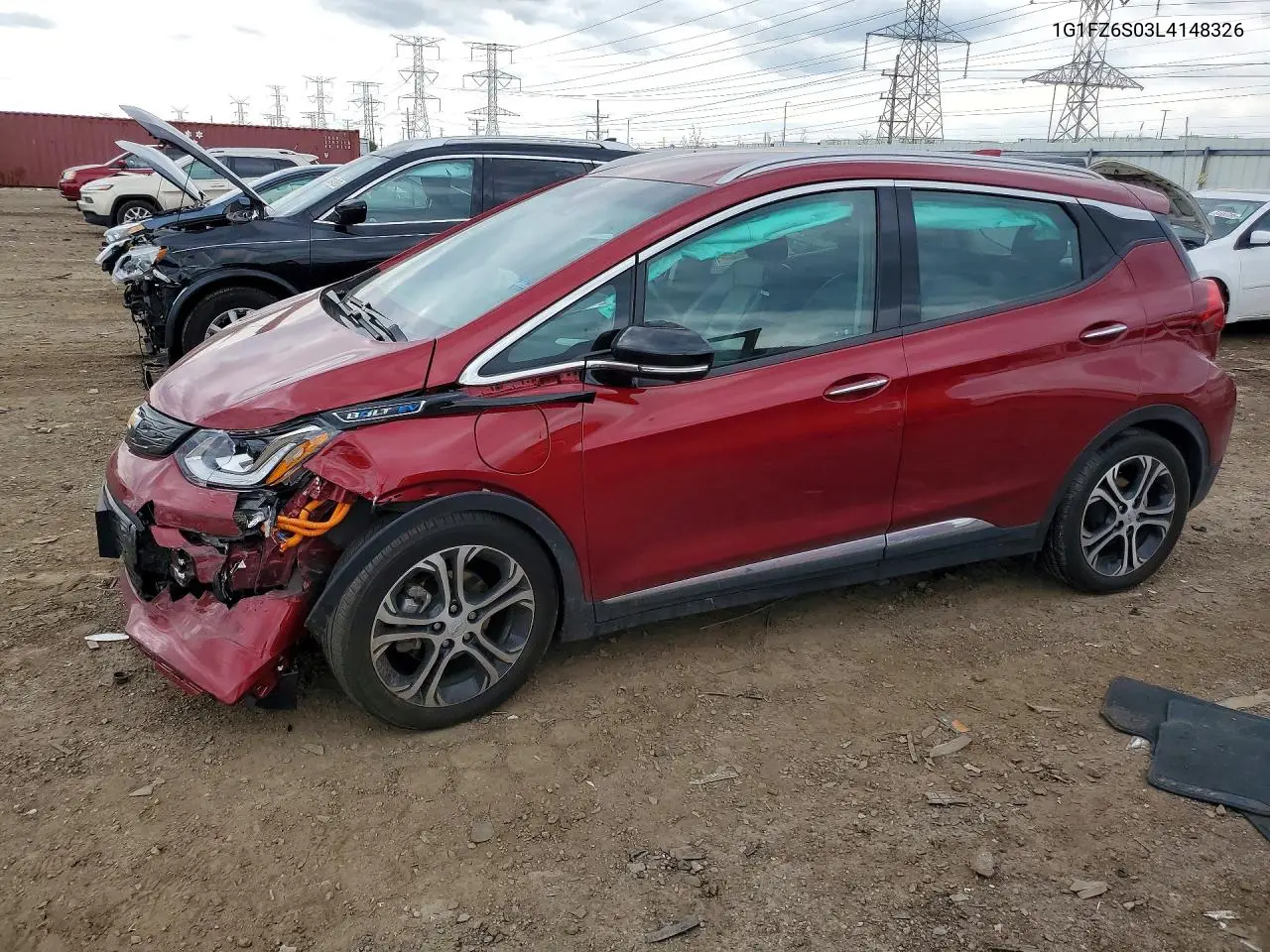 2020 Chevrolet Bolt Ev Premier VIN: 1G1FZ6S03L4148326 Lot: 51768956