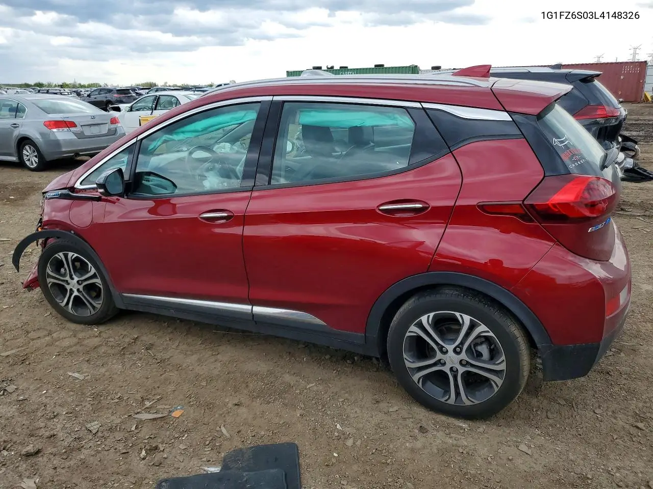 2020 Chevrolet Bolt Ev Premier VIN: 1G1FZ6S03L4148326 Lot: 51768956