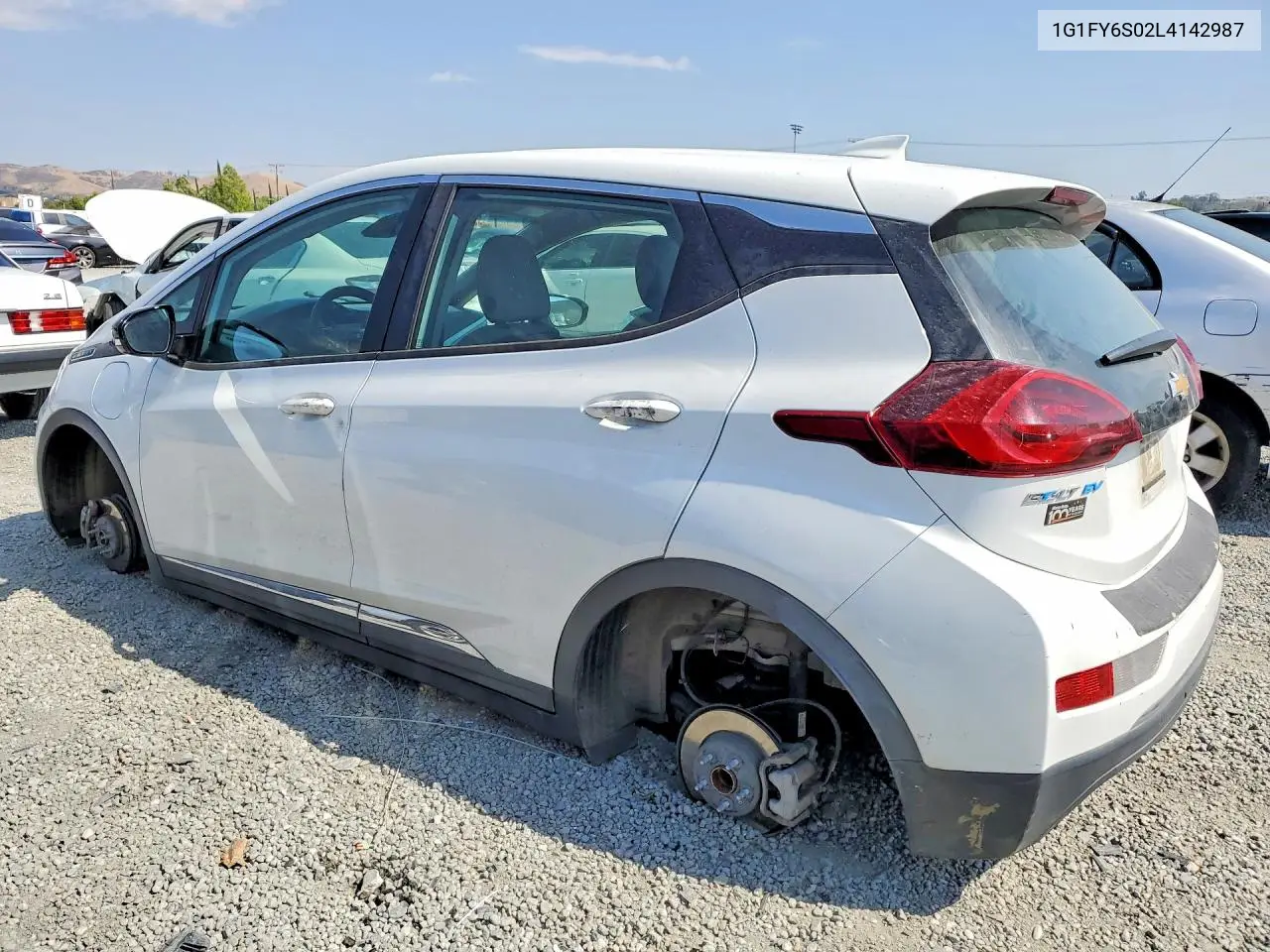 2020 Chevrolet Bolt Ev Lt VIN: 1G1FY6S02L4142987 Lot: 51994896
