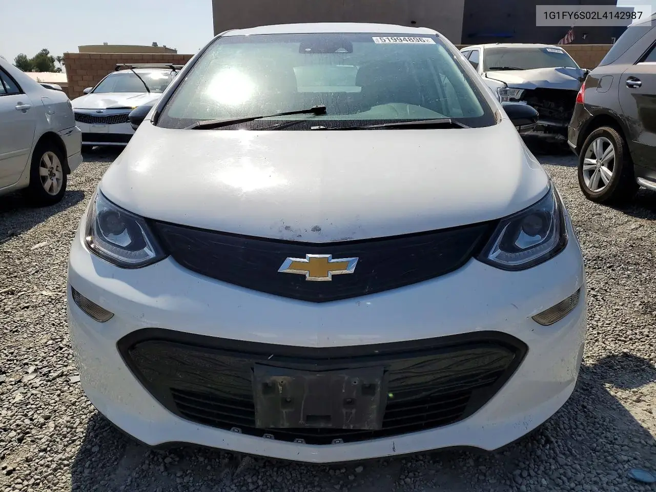 2020 Chevrolet Bolt Ev Lt VIN: 1G1FY6S02L4142987 Lot: 51994896