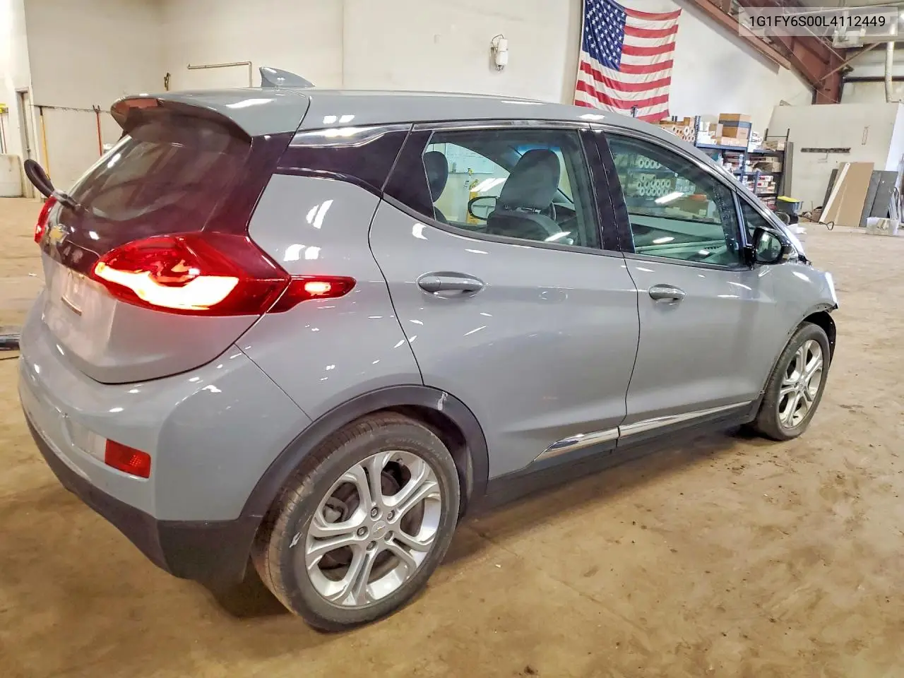 2020 Chevrolet Bolt Ev Lt VIN: 1G1FY6S00L4112449 Lot: 52768486