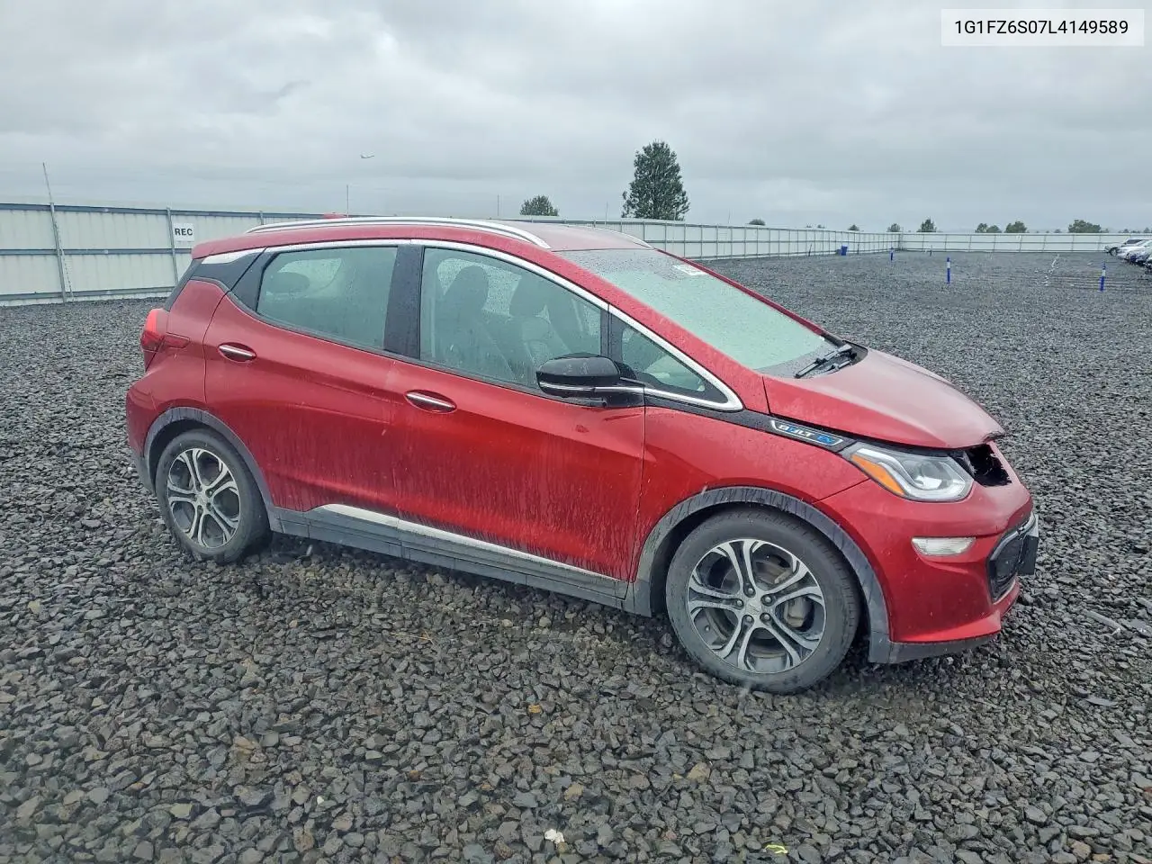 2020 Chevrolet Bolt Ev Premier VIN: 1G1FZ6S07L4149589 Lot: 54823936