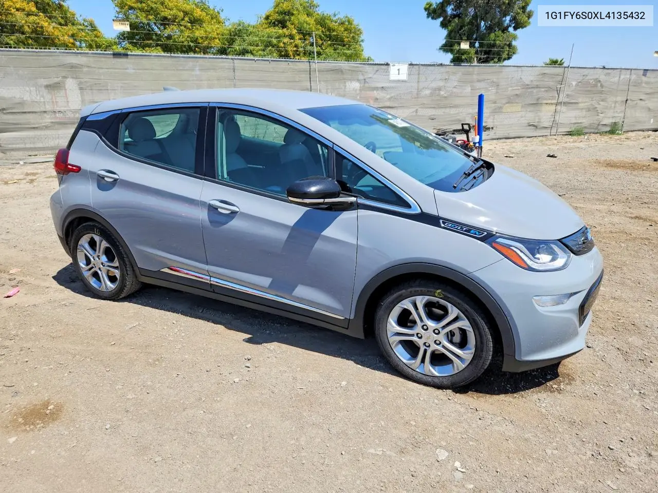 2020 Chevrolet Bolt Ev Lt VIN: 1G1FY6S0XL4135432 Lot: 54831216