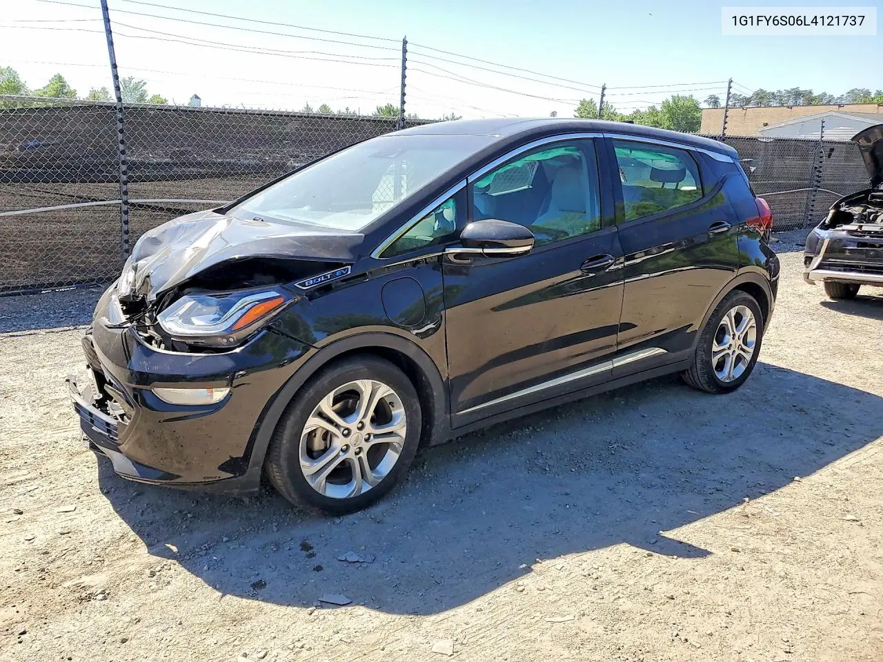 2020 Chevrolet Bolt Ev Lt VIN: 1G1FY6S06L4121737 Lot: 55662356