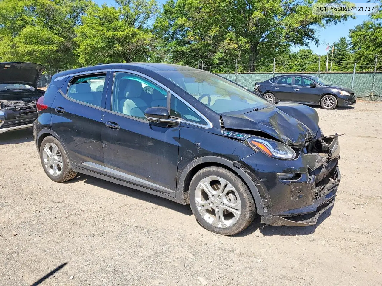 2020 Chevrolet Bolt Ev Lt VIN: 1G1FY6S06L4121737 Lot: 55662356
