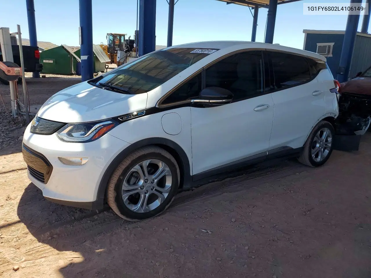 2020 Chevrolet Bolt Ev Lt VIN: 1G1FY6S02L4106149 Lot: 55760016