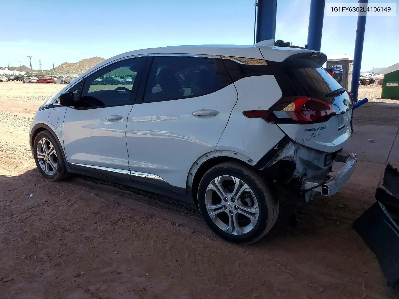 2020 Chevrolet Bolt Ev Lt VIN: 1G1FY6S02L4106149 Lot: 55760016
