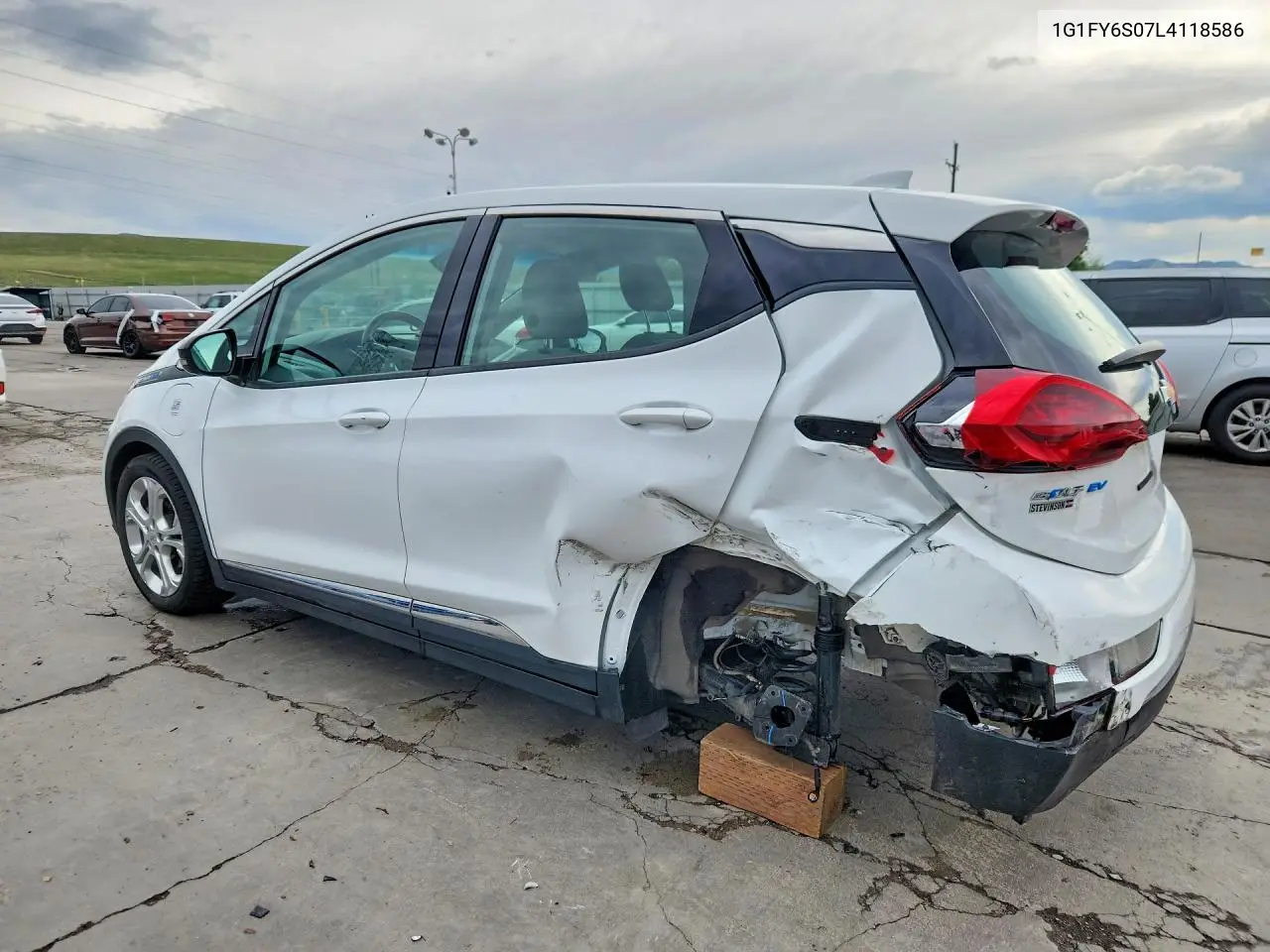 2020 Chevrolet Bolt Ev Lt VIN: 1G1FY6S07L4118586 Lot: 55820016