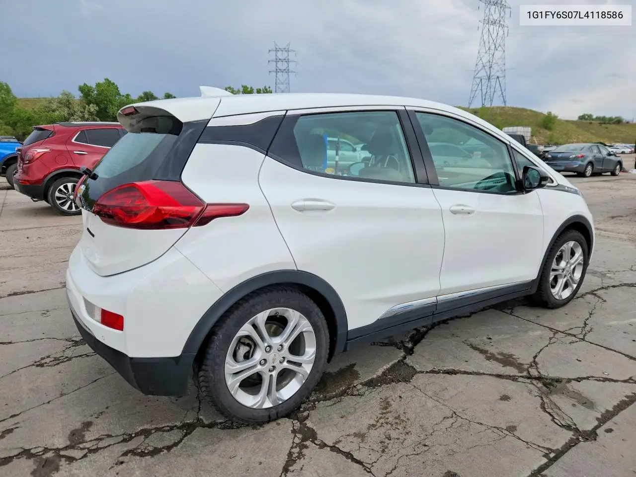 2020 Chevrolet Bolt Ev Lt VIN: 1G1FY6S07L4118586 Lot: 55820016