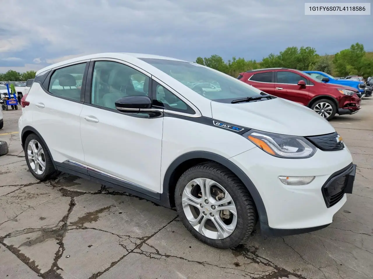 2020 Chevrolet Bolt Ev Lt VIN: 1G1FY6S07L4118586 Lot: 55820016
