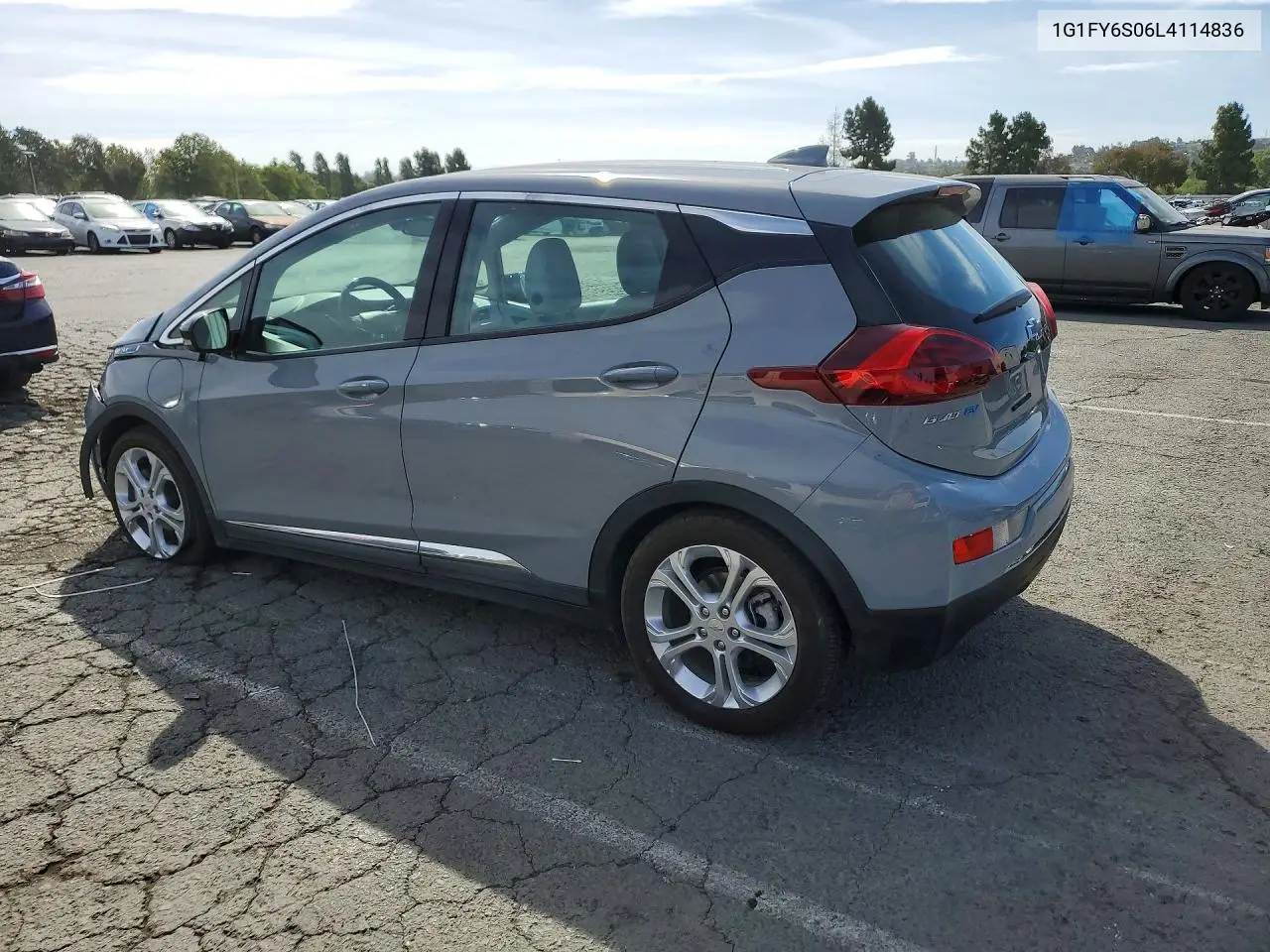 2020 Chevrolet Bolt Ev Lt VIN: 1G1FY6S06L4114836 Lot: 56606166