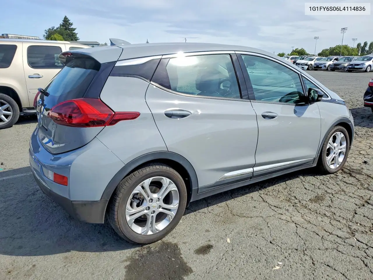 2020 Chevrolet Bolt Ev Lt VIN: 1G1FY6S06L4114836 Lot: 56606166