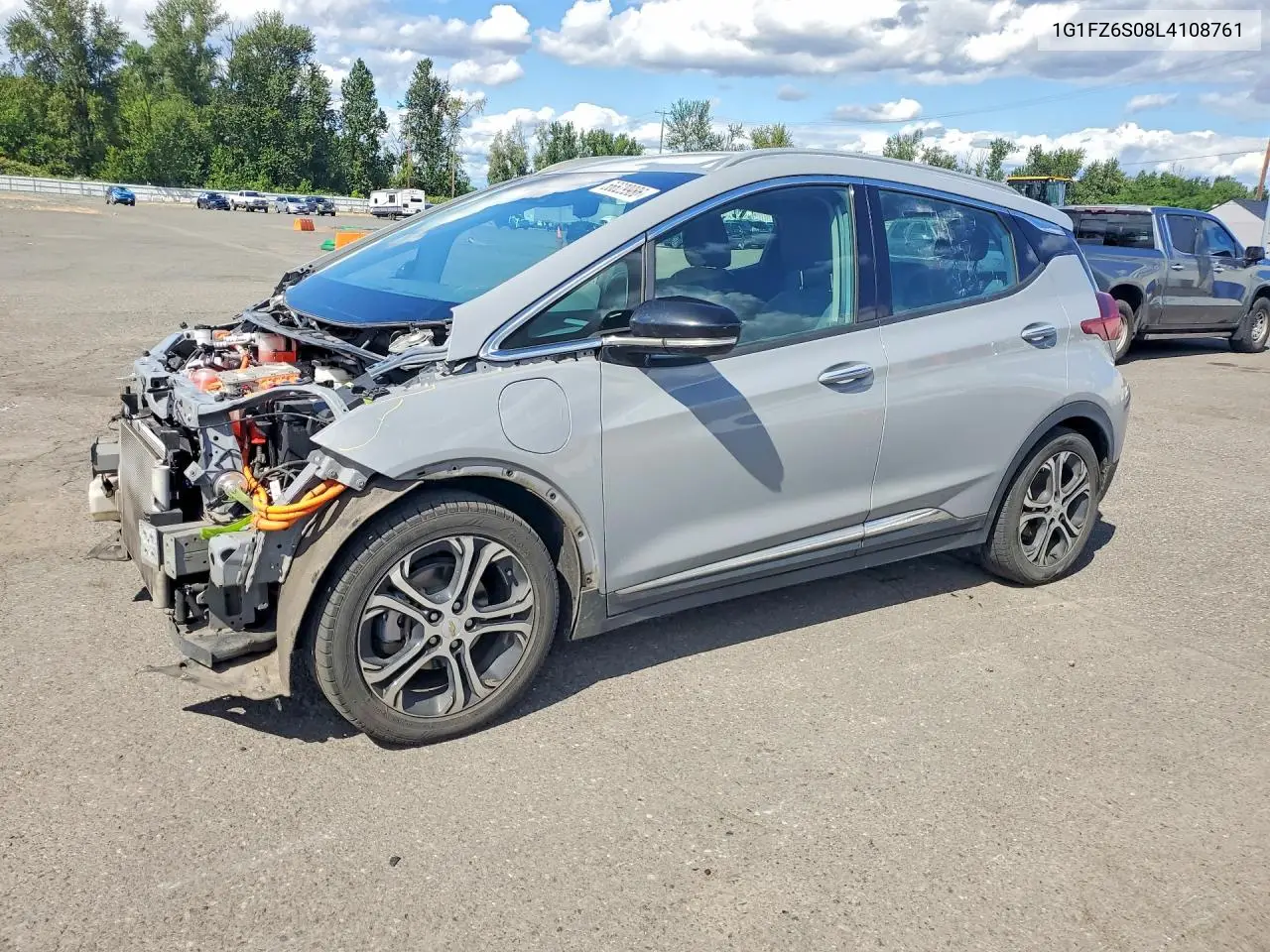 2020 Chevrolet Bolt Ev Premier VIN: 1G1FZ6S08L4108761 Lot: 56629986