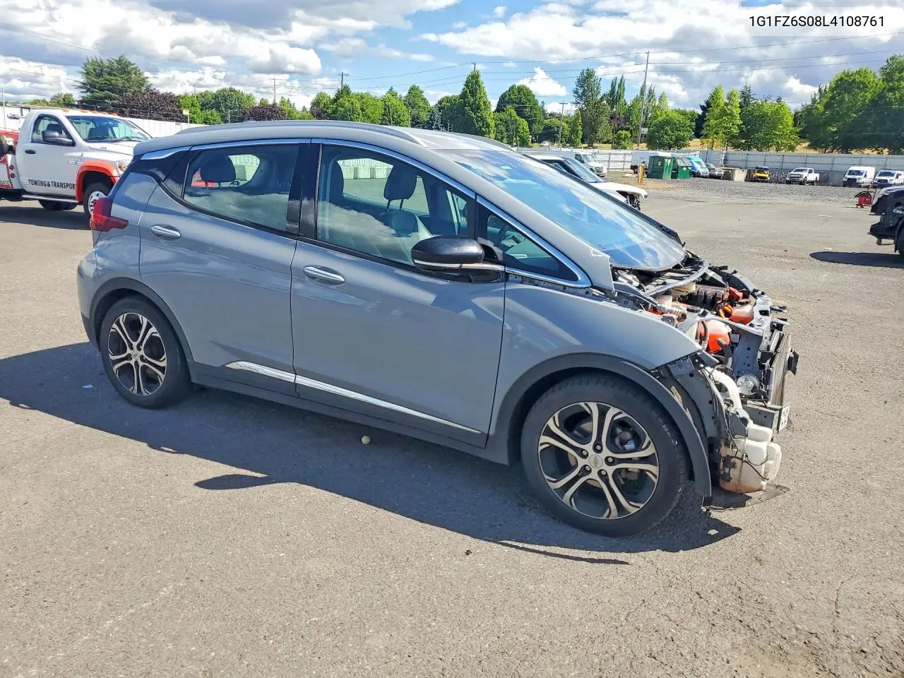 2020 Chevrolet Bolt Ev Premier VIN: 1G1FZ6S08L4108761 Lot: 56629986