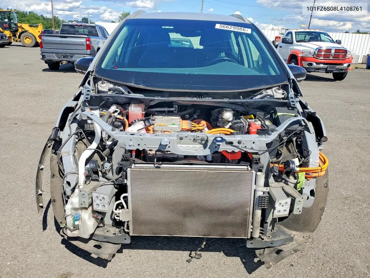 2020 Chevrolet Bolt Ev Premier VIN: 1G1FZ6S08L4108761 Lot: 56629986